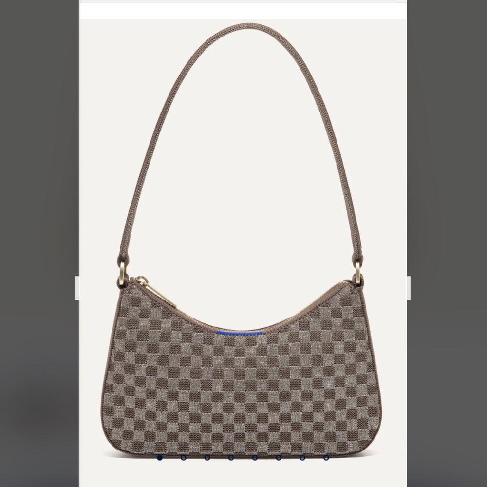 Rothy’s Mini Shoulder Bag Light Pewter NWT